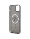 Hurtownia GSM - Etui Karl Lagerfeld KLHMP15SHGKCNOK Apple iPhone 15 hardcase Karl&Choupette Glitter MagSafe černý/black - KLD1689 - {ean13} - Hurt