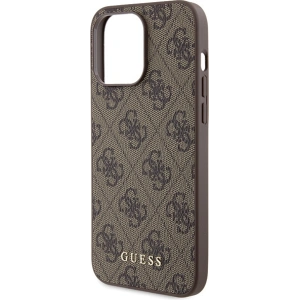 Hurtownia GSM - Etui Guess GUHCP15XG4GFBR Apple iPhone 15 Pro Max kemény tok 4G Fém Arany Logó barna/barnás - GUE2855 - {ean13} - Hurt