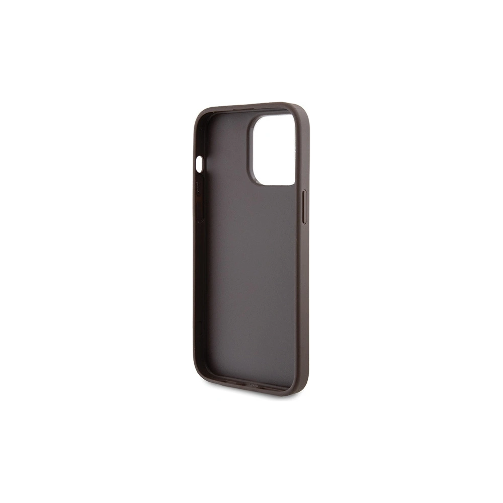 Hurtownia GSM - Case Guess GUHCP15XG4GFBR Apple iPhone 15 Pro Max Hartschale 4G Metall Gold Logo braun/brown - GUE2855 - {ean13} - Hurt