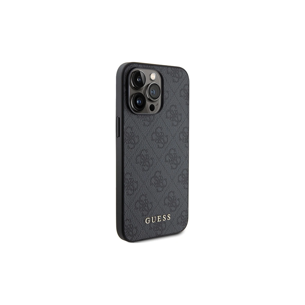 Hurtownia GSM - Etui Guess GUHCP15XG4GFGR Apple iPhone 15 Pro Max hard case 4G Metal Gold Logo szary/grey - GUE2856 - {ean13} - Hurt