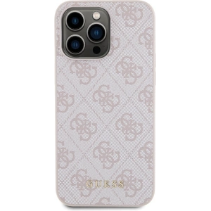 Hurtownia GSM - Etui Guess GUHCP15XG4GFPI Apple iPhone 15 Pro Max kemény tok 4G Fém Arany Logó rózsaszín/pink - GUE2857 - {ean13} - Hurt