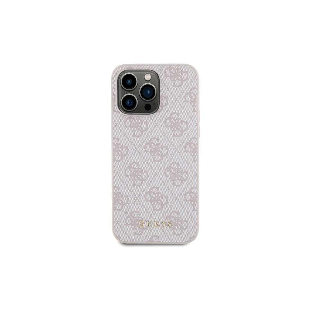 Hurtownia GSM - Etui Guess GUHCP15XG4GFPI Apple iPhone 15 Pro Max kemény tok 4G Fém Arany Logó rózsaszín/pink - GUE2857 - {ean13} - Hurt
