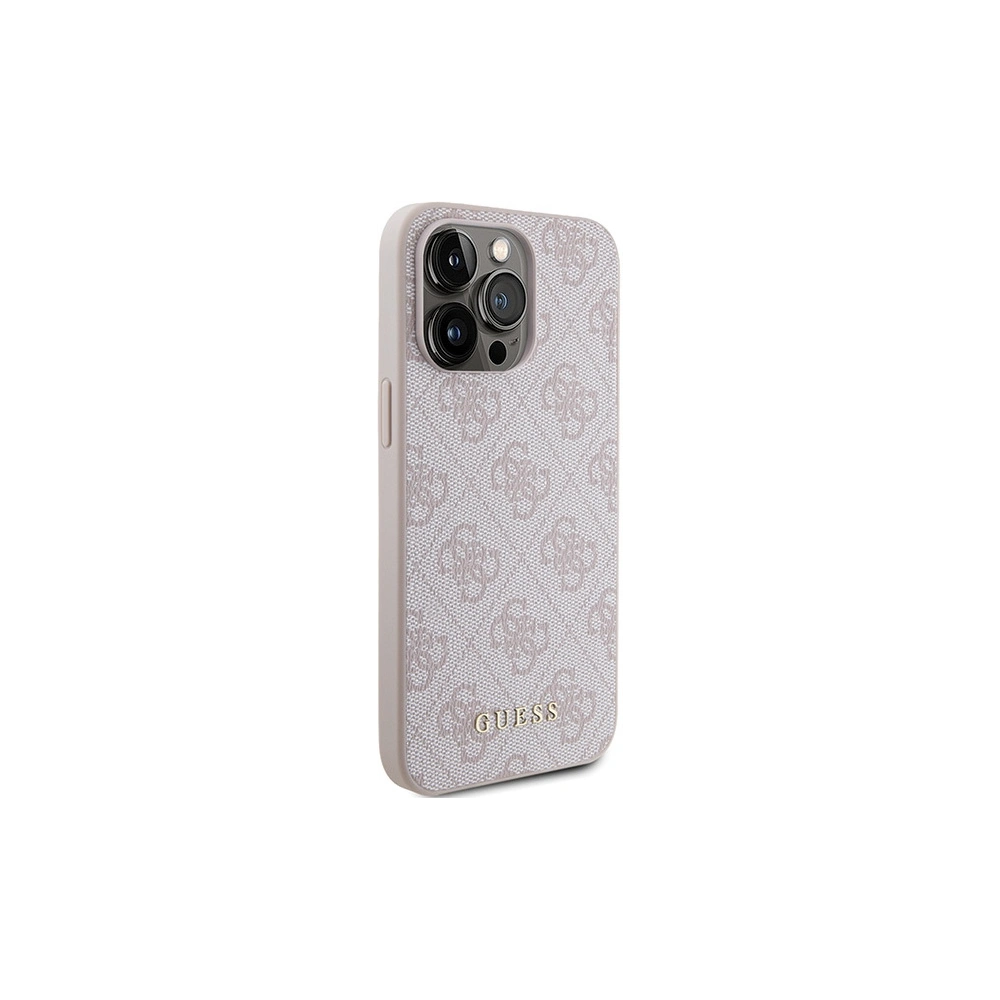 Hurtownia GSM - Etui Guess GUHCP15XG4GFPI Apple iPhone 15 Pro Max kemény tok 4G Fém Arany Logó rózsaszín/pink - GUE2857 - {ean13} - Hurt