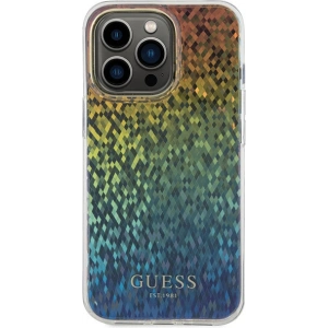 Wholesale Guess GUHCP15XHDECMI Apple iPhone 15 Pro Max hardcase IML Faceted Mirror Disco Iridescent multicolor - GUE2858 - {ean13} - Hurt