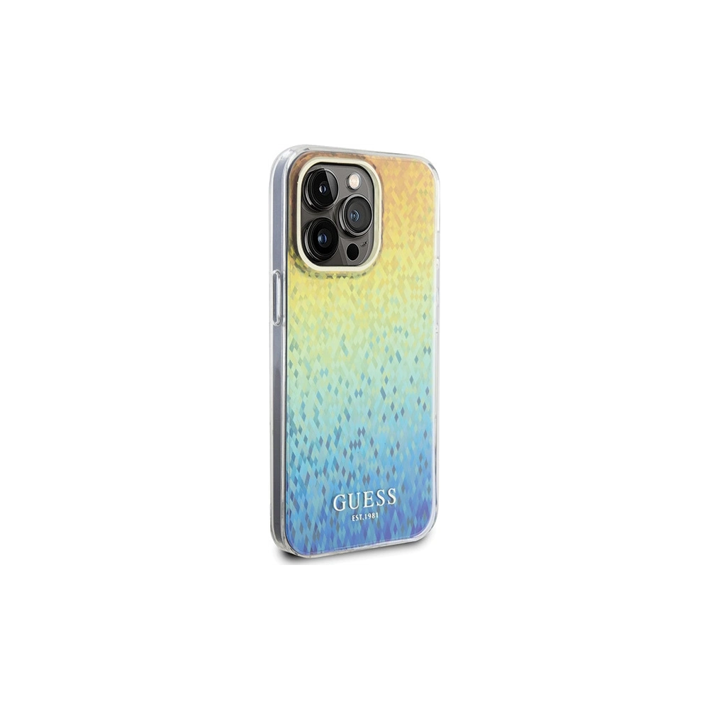 Wholesale Guess GUHCP15XHDECMI Apple iPhone 15 Pro Max hardcase IML Faceted Mirror Disco Iridescent multicolor - GUE2858 - {ean13} - Hurt