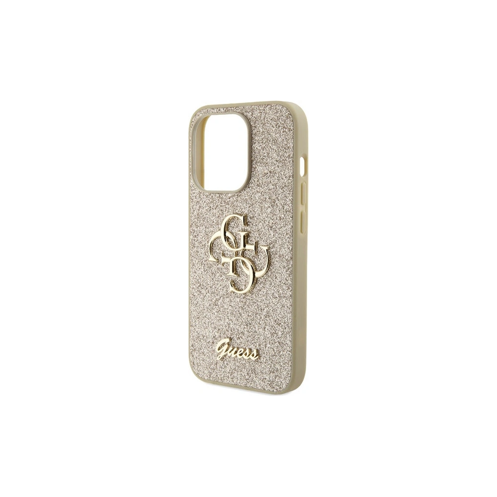 Hurtownia GSM - Etui Guess GUHCP15XHG4SGD Apple iPhone 15 Pro Max hardcase Glitter Script Big 4G aurie/gold - GUE2859 - {ean13} - Hurt
