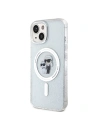Hurtownia GSM - Case Karl Lagerfeld KLHMP15SHGKCNOT Apple iPhone 15 Hartschale Karl&Choupette Glitter MagSafe transparent - KLD1690 - {ean13} - Hurt