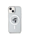 Hurtownia GSM - Case Karl Lagerfeld KLHMP15SHGKCNOT Apple iPhone 15 Hartschale Karl&Choupette Glitter MagSafe transparent - KLD1690 - {ean13} - Hurt
