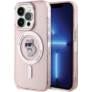 Wholesale Karl Lagerfeld KLHMP15XHFCCNOP Apple iPhone 15 Pro Max hardcase IML Choupette MagSafe pink - KLD1691 - {ean13} - Hurt