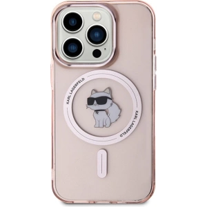 Wholesale Karl Lagerfeld KLHMP15XHFCCNOP Apple iPhone 15 Pro Max hardcase IML Choupette MagSafe pink - KLD1691 - {ean13} - Hurt