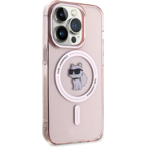 Wholesale Karl Lagerfeld KLHMP15XHFCCNOP Apple iPhone 15 Pro Max hardcase IML Choupette MagSafe pink - KLD1691 - {ean13} - Hurt