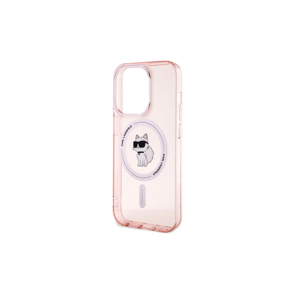 Hurtownia GSM - Etui Karl Lagerfeld KLHMP15XHFCCNOP Apple iPhone 15 Pro Max hardcase IML Choupette MagSafe różowy/pink - KLD1691 - {ean13} - Hurt