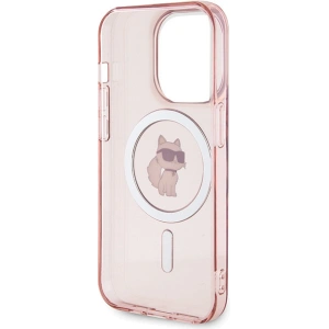 Wholesale Karl Lagerfeld KLHMP15XHFCCNOP Apple iPhone 15 Pro Max hardcase IML Choupette MagSafe pink - KLD1691 - {ean13} - Hurt