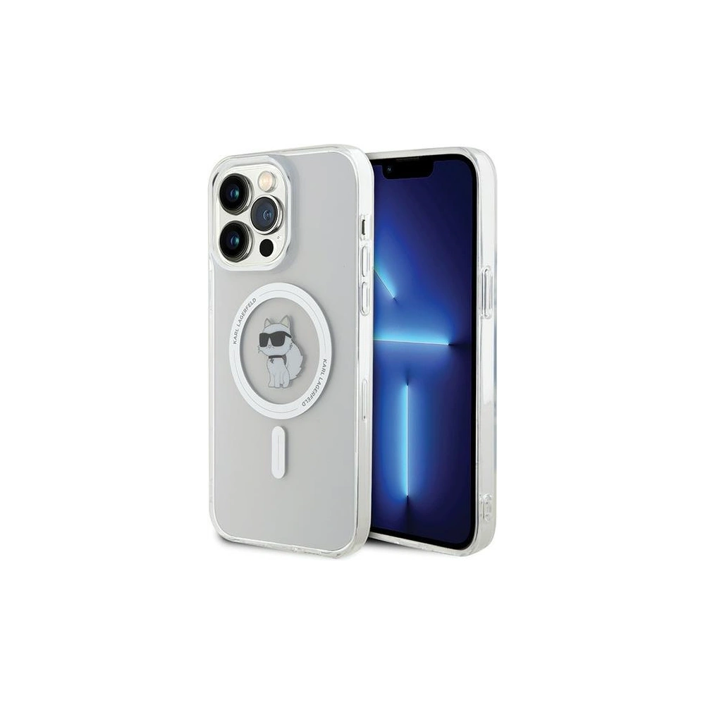 Hurtownia GSM - Etui Karl Lagerfeld KLHMP15XHFCCNOT Apple iPhone 15 Pro Max hardcase IML Choupette MagSafe průhledné - KLD1692 - {ean13} - Hurt