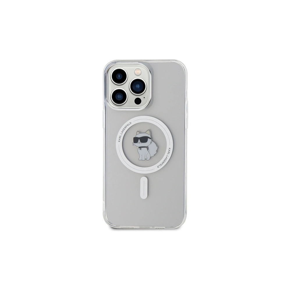 Hurtownia GSM - Etui Karl Lagerfeld KLHMP15XHFCCNOT Apple iPhone 15 Pro Max hardcase IML Choupette MagSafe průhledné - KLD1692 - {ean13} - Hurt