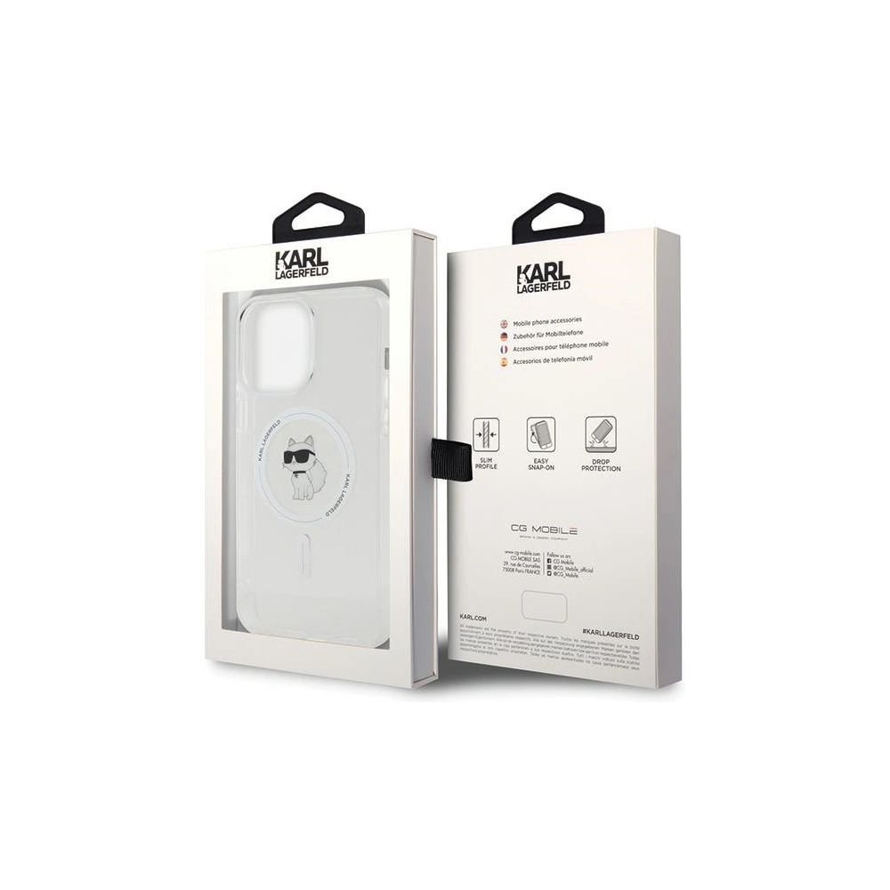 Wholesale Karl Lagerfeld KLHMP15XHFCCNOT Apple iPhone 15 Pro Max hardcase IML Choupette MagSafe transparent - KLD1692 - {ean13} - Hurt