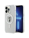 Etui Karl Lagerfeld KLHMP15XHFCKNOT Apple iPhone 15 Pro Max kemény tok IML Ikonik MagSafe átlátszó