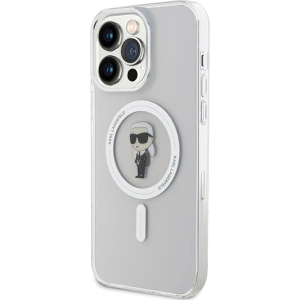 Wholesale Karl Lagerfeld KLHMP15XHFCKNOT Apple iPhone 15 Pro Max hardcase IML Ikonik MagSafe transparent - KLD1693 - {ean13} - Hurt