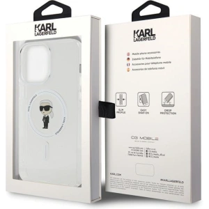 Wholesale Karl Lagerfeld KLHMP15XHFCKNOT Apple iPhone 15 Pro Max hardcase IML Ikonik MagSafe transparent - KLD1693 - {ean13} - Hurt