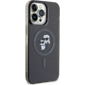 Hurtownia GSM - Etui Karl Lagerfeld KLHMP15XHGKCNOK Apple iPhone 15 Pro Max hardcase Karl&Choupette Glitter MagSafe černý/black - KLD1694 - {ean13} - Hurt