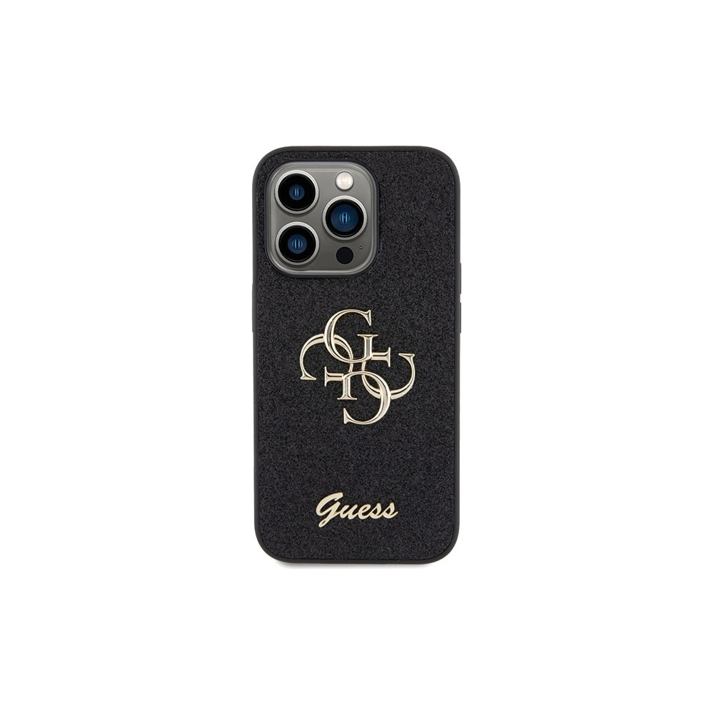 Hurtownia GSM - Etui Guess GUHCP15XHG4SGK Apple iPhone 15 Pro Max hardcase Glitter Script Big 4G černé/black - GUE2860 - {ean13} - Hurt