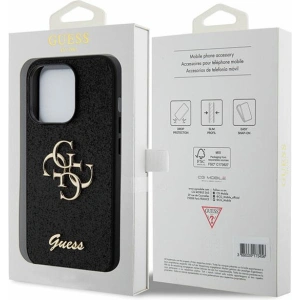 Hurtownia GSM - Etui Guess GUHCP15XHG4SGK Apple iPhone 15 Pro Max hardcase Glitter Script Big 4G černé/black - GUE2860 - {ean13} - Hurt