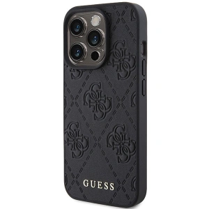 Hurtownia GSM - Etui Guess GUHCP15XP4EPMK Apple iPhone 15 Pro Max hardcase Leather 4G Stamped černá/black - GUE2861 - {ean13} - Hurt