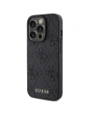 Wholesale Guess GUHCP15XP4EPMK Apple iPhone 15 Pro Max hardcase Leather 4G Stamped black - GUE2861 - {ean13} - Hurt