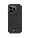 Wholesale Guess GUHCP15XP4EPMK Apple iPhone 15 Pro Max hardcase Leather 4G Stamped black - GUE2861 - {ean13} - Hurt