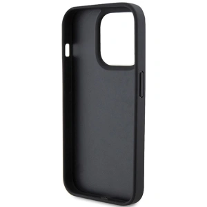 Wholesale Guess GUHCP15XP4EPMK Apple iPhone 15 Pro Max hardcase Leather 4G Stamped black - GUE2861 - {ean13} - Hurt