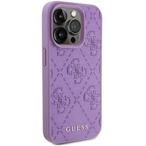 Hurtownia GSM - Case Guess GUHCP15XP4EPMU Apple iPhone 15 Pro Max Hartschale Leder 4G gestempelt lila/lila - GUE2862 - {ean13} - Hurt