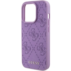 Hurtownia GSM - Etui Guess GUHCP15XP4EPMU Apple iPhone 15 Pro Max hardcase din piele 4G timbrat mov/deschis la culoare - GUE2862 - {ean13} - Hurt