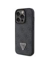 Wholesale Guess GUHCP15XP4TDPK Apple iPhone 15 Pro Max hardcase Leather 4G Diamond Triangle black - GUE2863 - {ean13} - Hurt