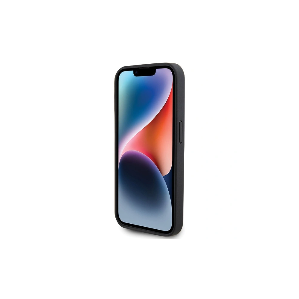 Hurtownia GSM - Etui Guess GUHCP15XP4TDPK Apple iPhone 15 Pro Max hardcase din piele 4G Diamond Triangle negru/black - GUE2863 - {ean13} - Hurt