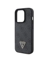 Wholesale Guess GUHCP15XP4TDPK Apple iPhone 15 Pro Max hardcase Leather 4G Diamond Triangle black - GUE2863 - {ean13} - Hurt