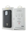 Wholesale Guess GUHCP15XPCRTHCK Apple iPhone 15 Pro Max hardcase Croco Triangle Metal Logo black - GUE2864 - {ean13} - Hurt