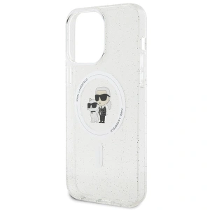 Wholesale Karl Lagerfeld KLHMP15XHGKCNOT Apple iPhone 15 Pro Max hardcase Karl&Choupette Glitter MagSafe transparent - KLD1695 - {ean13} - Hurt