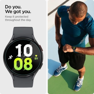 Hurtownia GSM - Gehärtetes Glas Spigen GLAS.tR ez Fit Samsung Galaxy Watch6 44mm Klar [2 PACK] - SPN2933 - {ean13} - Hurt