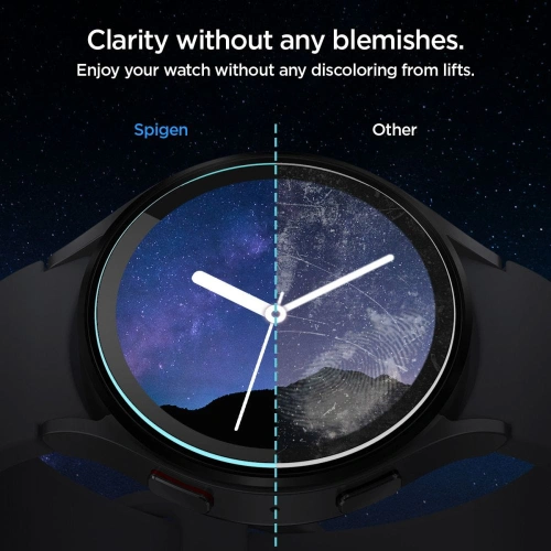 Szkło hartowane Spigen GLAS.tR ez Fit Samsung Galaxy Watch6 44mm Clear [2 PACK]