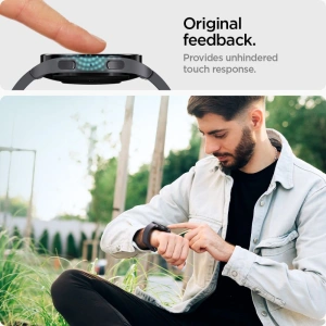 Hurtownia GSM - Sticlă securizată Spigen GLAS.tR ez Fit Samsung Galaxy Watch6 40mm Clear [2 PACK] - SPN2934 - {ean13} - Hurt