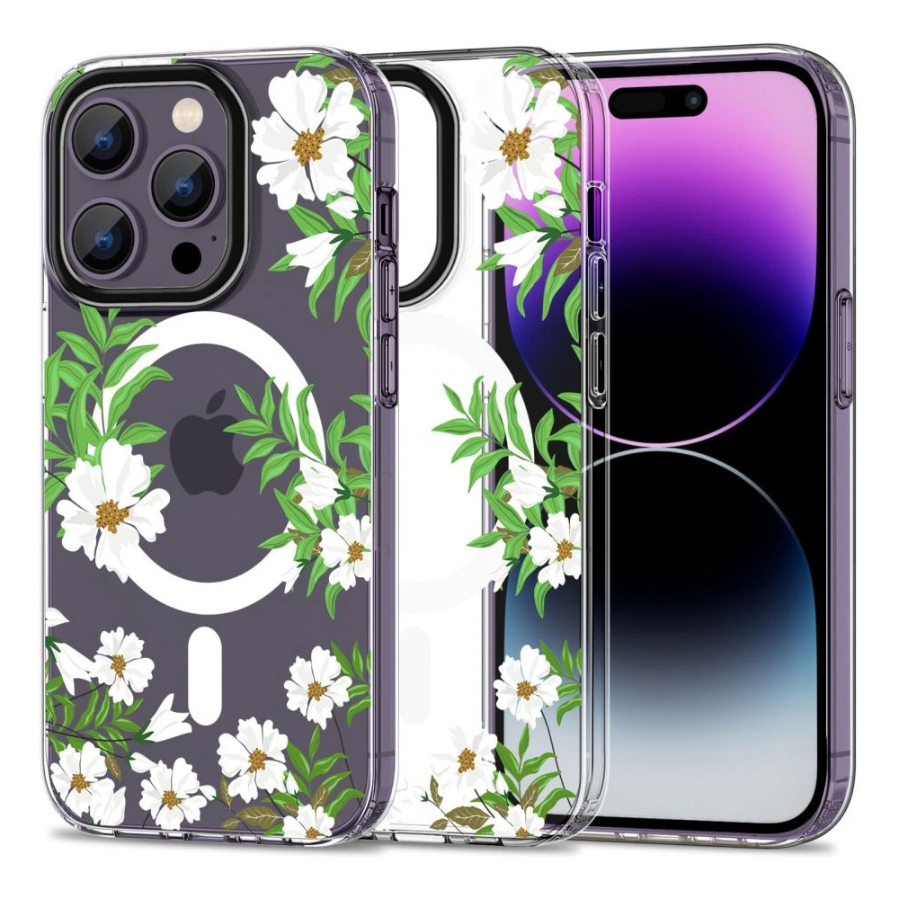 Hurtownia GSM - Etui Tech-Protect Magmood MagSafe Apple iPhone 14 Pro Max Tavaszi Daisy - THP2274 - {ean13} - Hurt