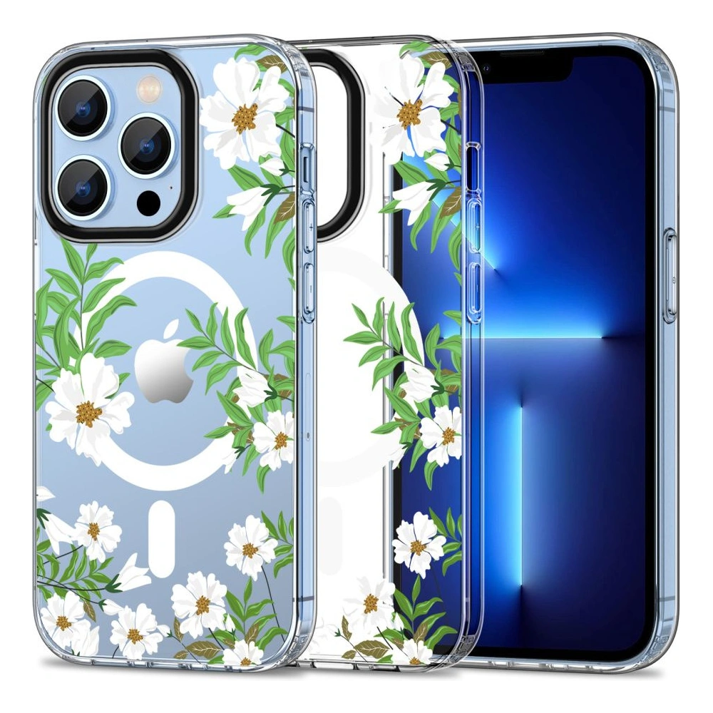 Hurtownia GSM - Etui Tech-Protect Magmood MagSafe Apple iPhone 13 Pro Max Primăvara Margarete - THP2277 - {ean13} - Hurt