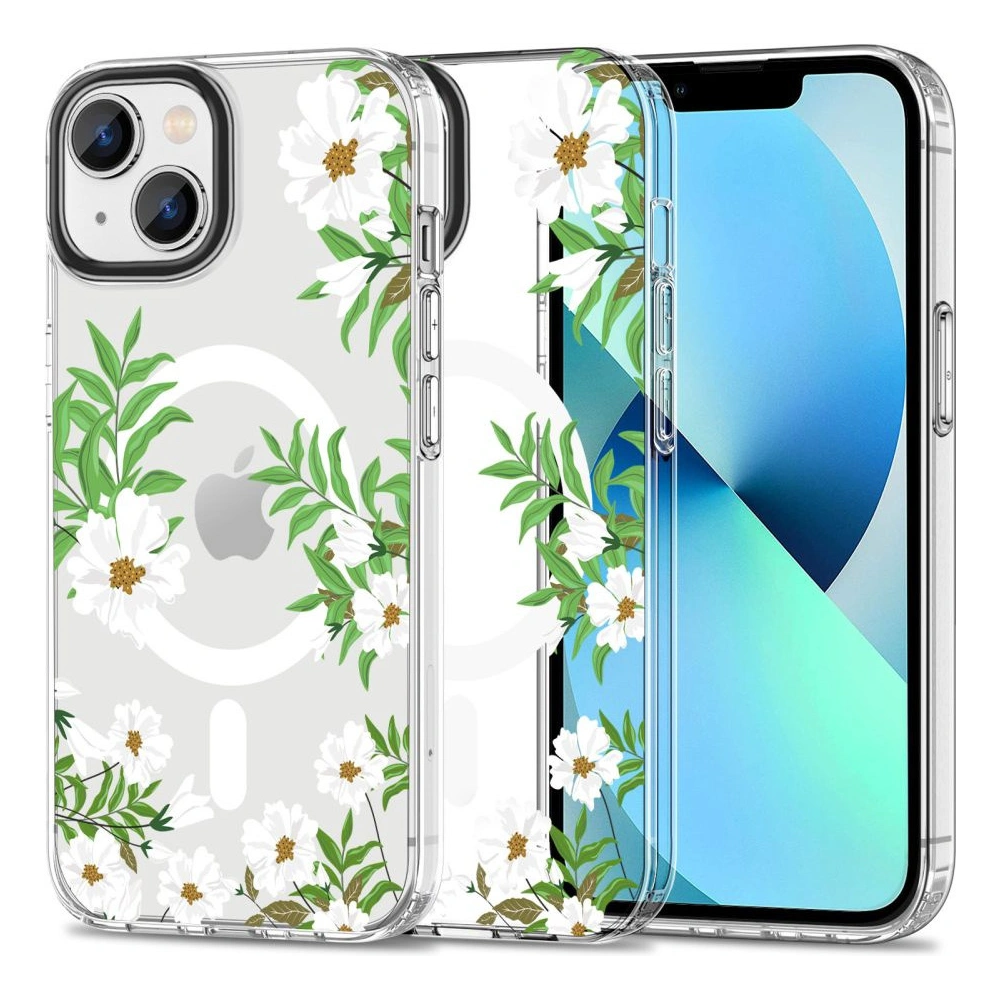 Hurtownia GSM - Etui Tech-Protect Magmood MagSafe Apple iPhone 13 Primăvara Daisy - THP2278 - {ean13} - Hurt