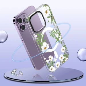 Etui Tech-Protect Magmood MagSafe Apple iPhone 13 Mini Spring Daisy Etui Tech-Protect Magmood MagSafe Apple iPhone 13 Mini Spring Daisy