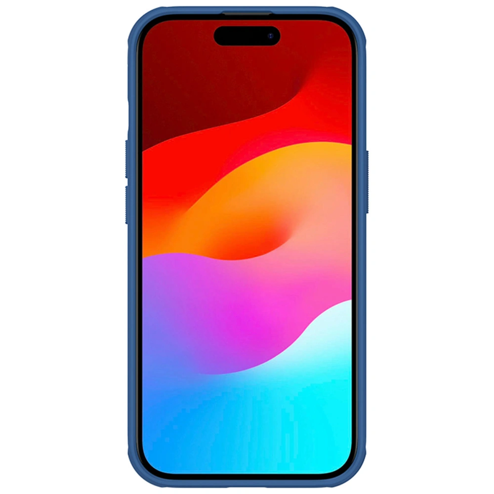 Hurtownia GSM - Case Nillkin Super Frosted Shield Pro Apple iPhone 15 Plus / 14 Plus blaue - NLK1210 - {ean13} - Hurt