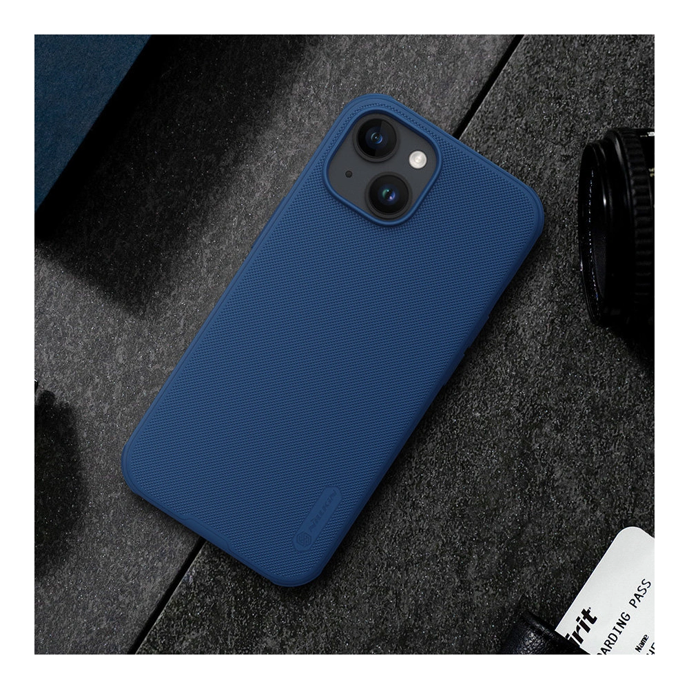 Hurtownia GSM - Case Nillkin Super Frosted Shield Pro Apple iPhone 15 Plus / 14 Plus blaue - NLK1210 - {ean13} - Hurt
