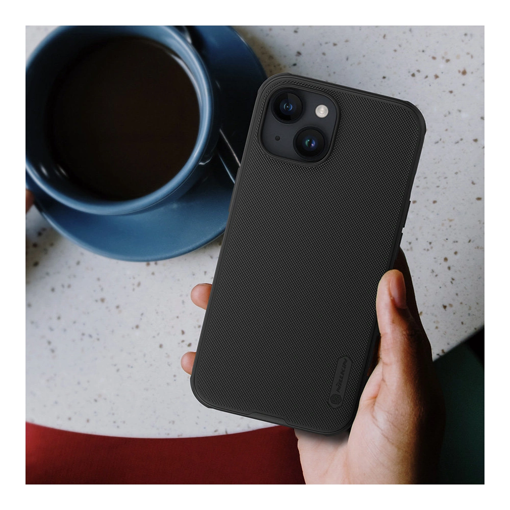 Hurtownia GSM - Case Nillkin Super Frosted Shield Pro Apple iPhone 15 Plus / 14 Plus blaue - NLK1210 - {ean13} - Hurt