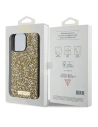 Hurtownia GSM - Etui Guess GUHCP15XPFGSBSD Apple iPhone 15 Pro Max hardcase cu rhinestone și logo metalic galben/yellow - GUE2865 - {ean13} - Hurt