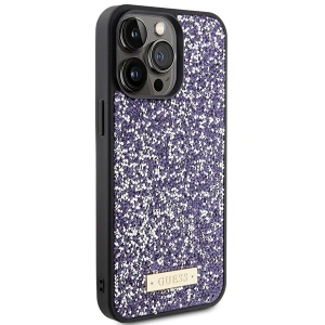 Hurtownia GSM - Etui Guess GUHCP15XPFGSBSP Apple iPhone 15 Pro Max hardcase s krystaly a kovovým logem fialový/purple - GUE2866 - {ean13} - Hurt