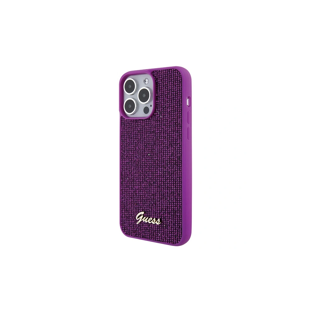 Hurtownia GSM - Etui Guess GUHCP15XPMSDGSF Apple iPhone 15 Pro Max hardcase Disco Metal Script fuchsie/fuchsie - GUE2868 - {ean13} - Hurt